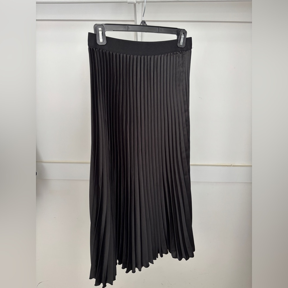 Black Pleated Skirt
